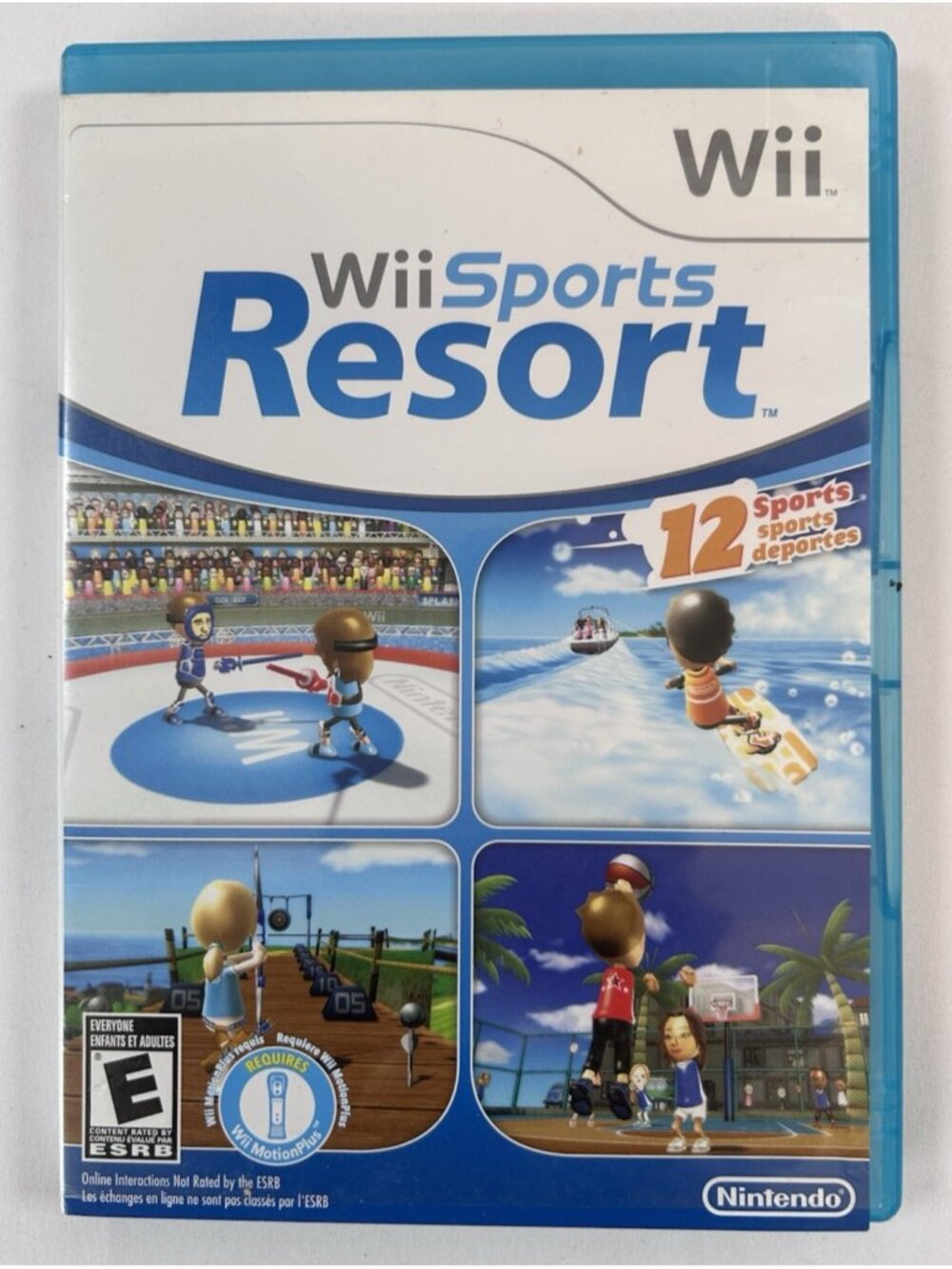 Wii Sports Resort + Wii Sports Nintendo Wii 2 Game Disc Bundle Tested